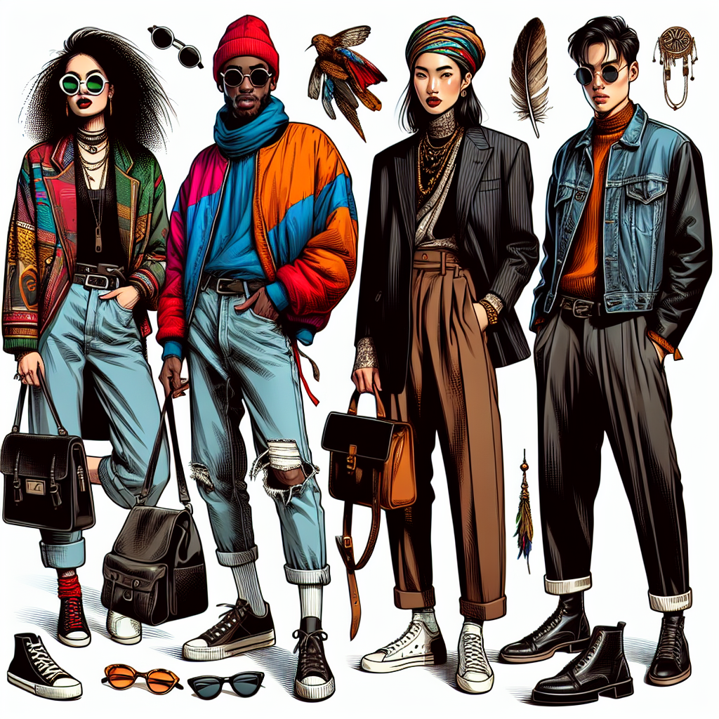 Moda miejska pełna stylu
